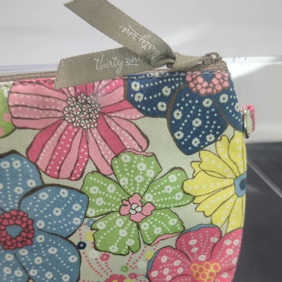 Floral Mini Zipper Pouch by thirty one NEW - Picture 4 of 4